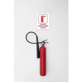 Resim Yangın Söndürme Cihazı Levha 25 x 35 