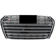 Resim Audi A4 S4 2017-2019 Kromlu Siyah Panjur 