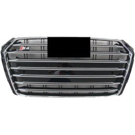 Resim Audi A4 S4 2017-2019 Kromlu Siyah Panjur 