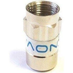 Resim Novacom Sıkmalı Kolay F Konnektör Rg6 10 Adet 