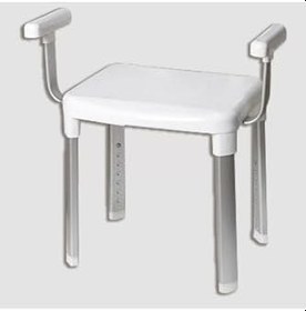 Resim Drc, Banyo Sandalyesi, kollu Banyo Sandalyesi, banyo Taburesi Beyaz, 5632000363633 
