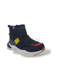 Resim Vicco Pablo Kürklü Bot Erkek Çocuk, Siyah Siyah 