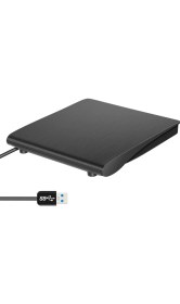 Resim Alfais 4367 USB 3.0 Sata Slim 9.5mm DVD Rw Writer Optik Okuyucu Harici Caddy Kutusu 