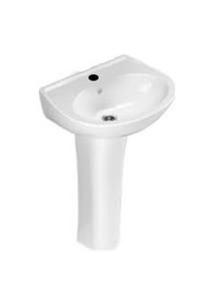 Resim 40x50 Oval Lavabo + Kolon Ayak Turavit Diğer 