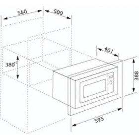 Resim Silverline MW9018S02 Mikrodalga Fırın - Gri 