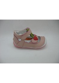 Resim Angelokids Perlina 01102 Doğal Deri Ortopedik Ilk Adım Ayakkabısı 18-21 (429128966) 
