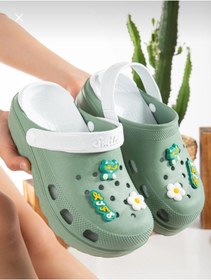 Resim lucky shoes emoji desenli günlük kullanım hastane doktor terliği 