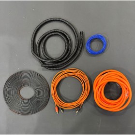 Resim For-X X-BASS Xb-4kit Amfi Kablo Seti Kaliteli – Profesyonel Turuncu 
