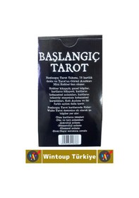 Resim Özel Üretim Psikolojik Kişisel İç Yansıtma Kehanet Açıklamalı Başlangıç Tarot Destesi 78 Kart 