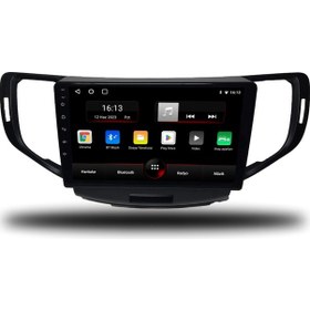 Resim Redhat Honda Accord Android Carplay Multimedya 2013-2017 4gb Ram + 64gb Hafıza + 8 Çekirdek 