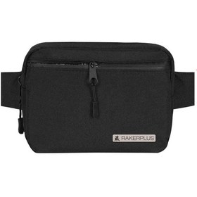 Resim Rakerplus Siyah Unisex Minimal 21x15x5 Cm Bel Ve Göğüs Çantası Natural 
