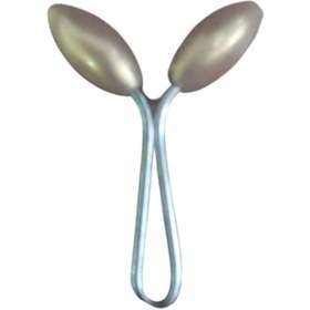 Resim Eşarp Klipsi Başak Model Krem 1 Adet 