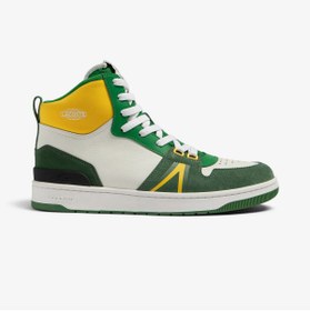 Resim Lacoste L001 Mid Erkek Beyaz Sneaker 