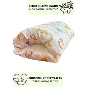 Resim Emzirme Destek Kolluğu Çift Taraflı, Orman Hayvanları Desen, Kol Yastığı Model 
