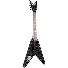 Resim Dean Static X VX binary Gloss Flying V Elektro Gitar 