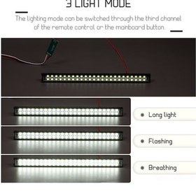 Resim Pazly Uyumlu Traxxas, Tamiya, Rc Modu Metal Led'li Işık İçin Geeroyoo Çubuk Aydınlatma Axial Araçlar 48 3 1/10 - Om 