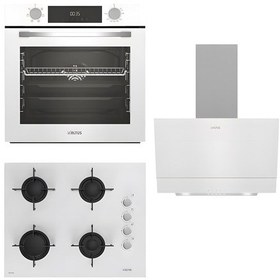 Resim Altus Ala 322 W - 159 DW - 510 HW Beyaz Ankastre Set 