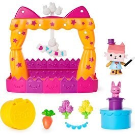 Resim Gabby's Dollhouse Baby Box Cat's Talent Show Balcony Set 