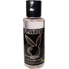 Resim Playboy Pratik Taşınabilir Naturel Errotik Masaj Yağı Svl - Playboy Natural Massage Oil 50ML 
