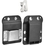 Resim Hombey 304 Paslanmaz Çelikli Evrensel Alet Tutucu - Akülü Matkap, Darbe Matkap, Çivi, Metre Çevreği İçin Güvenli Klemli Tasarım 