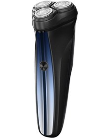 Resim Geeksen Msn 3d Şarj Edilebilir Elektrikli Tıraş Makinesi Razor Siyah 