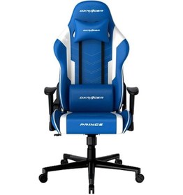 Resim Dxracer P132 Mavi Beyaz Oyuncu Koltuğu 