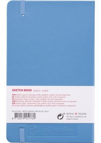 Resim Talens Sketchbook Sert Kapak Eskiz Çizim Defteri 13x21 Cm. Mavi 