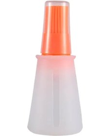 Resim Elmpaly Mavi Yağ Fırçası: Taşınabilir Silikon Yemeklik Fırça, Pişirme Ve Barbekü 