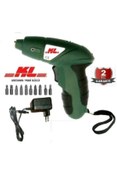Resim KL Hda10-2 180devir/dk 3,6v Şarjlı Tornavida + 10 Uç Bis Uç 