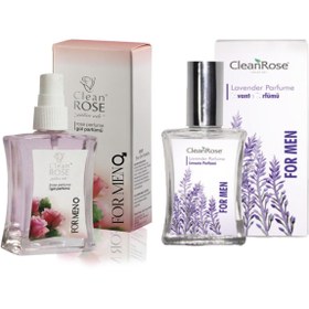 Resim Clean Rose Isparta Erkek Parfüm Seti 40 Ml+ 40 Ml (gül Ve Lavanta) 