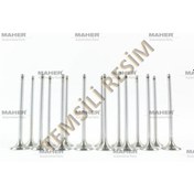Resim MAHER 10210 Subap Takım Starex Sorento 140Hp H-1 Sorento 170Hp Üç Tırnak (In-8:31.8X7X110.6 Ex-8:28X7X110.6) 
