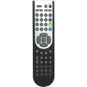 Resim TAYFUN Telefunken Lcd Led Tv Uyumlu Kumanda Renkli Tuşlar 