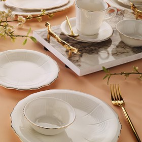 Resim Aryıldız Kate Gold 6 Kişilik 32 Parça Kahvaltı Takımı 