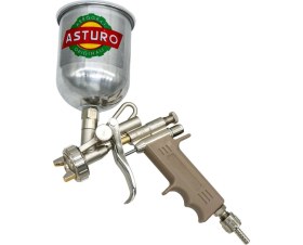Resim Asturo E70 Havalı Boya Tabancası Üstten Depolu 1.8 mm 0.5 Litre 