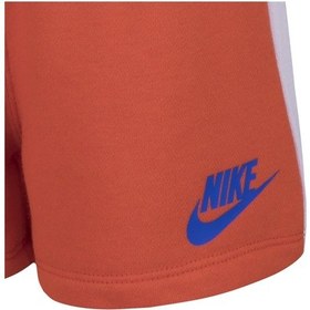 Resim Nike Xo Swoosh Ft Çocuk Şort Turuncu 