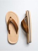 Resim HANOX Hera Baskılı Eva Taban Erkek Parmak Arası Plaj Terlik Flip Flops (2.5) Cm 