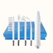 Resim Taşınabilir Yüksek Frekanslı Yüz Çubuğu - Ev Kullanımı İçin El Tipi Mavi Cilt Makinesi - Vücut/Boyun/Saç/Yüz Cilt Cihazı, Tip C Fişi, 220-240V Güç Kaynağı, Pil Gerekmez 
