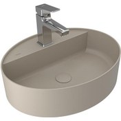 Resim Turkuaz Seramik Smartedge 40 x 50 CM Oval Lavabo Mat Vızon 