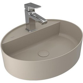 Resim Turkuaz Seramik Smartedge 40 x 50 CM Oval Lavabo Mat Vızon 