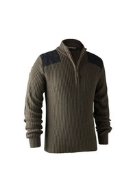 Resim Deerhunter Rogaland Yarım Fermuarlı Kahve Kazak 2xl Kahverengi 