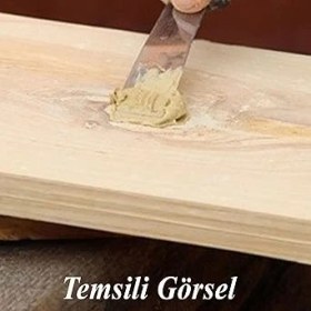 Resim Lidyahan Store Parke Tamir Macunu Meşe Mobilya Dolgu Çatlak Çizik Giderici 200 gr Macun 