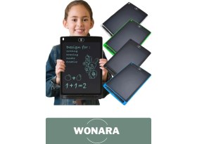 Resim Wonara 8,5 İnç Grafik Tablet Eğitici Kalemli Silinebilir Not Çizim Panosu Taşınabilir Kullanım 