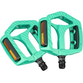 Resim Xbyc 1809 Bilyalı Bisiklet Pedalı Mtb Alüminyum Alaşımlı Reflektörlü Pedal Cam Göbeği Renk 