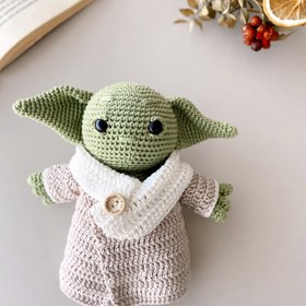 Resim Amigurumi Yoda Bebek Seti - Oyuncak 
