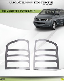 Resim Volkswagen Transporter T5 Stop Çerçeve Paslanmaz Çelik A+ 2003-2010 