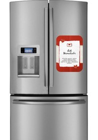 Resim Sevgiliye Özel Yazılı Buzdolabı Magneti 20 X 15 Cm 1 Adet 