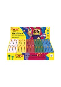 Resim Jovı 70b 50gr Kurumayan Oyun Hamuru Basıc 6 X 5 Renk - 30'lu Kutu Rengarenk 