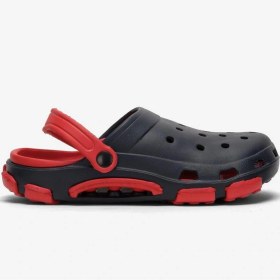 Resim Unisex Çift Tabanlı Ortopedik Hemşire Doktor Aşçı Laboratuvar Deniz Havuz Terliği Sandalet Lacivert - Kırmızı Lacivert - Kırmızı 