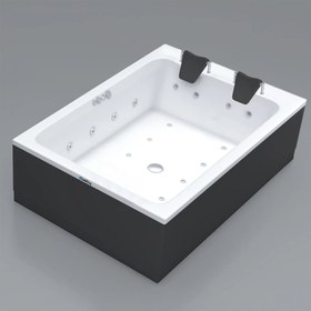 Resim Zeus | Jakuzi | Düz - 140x200 / Siyah / 2 Kişilik 