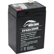 Resim 6v-4ah Işıldak - Oyuncak Araba- Terazi Aküsü Wattson (70x48x101) 